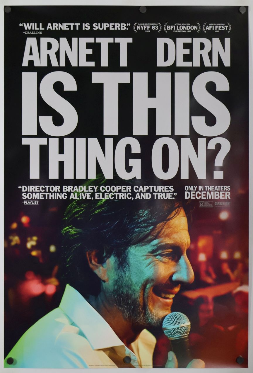 Is This Thing On? (2025) original theatrical movie poster - Style C