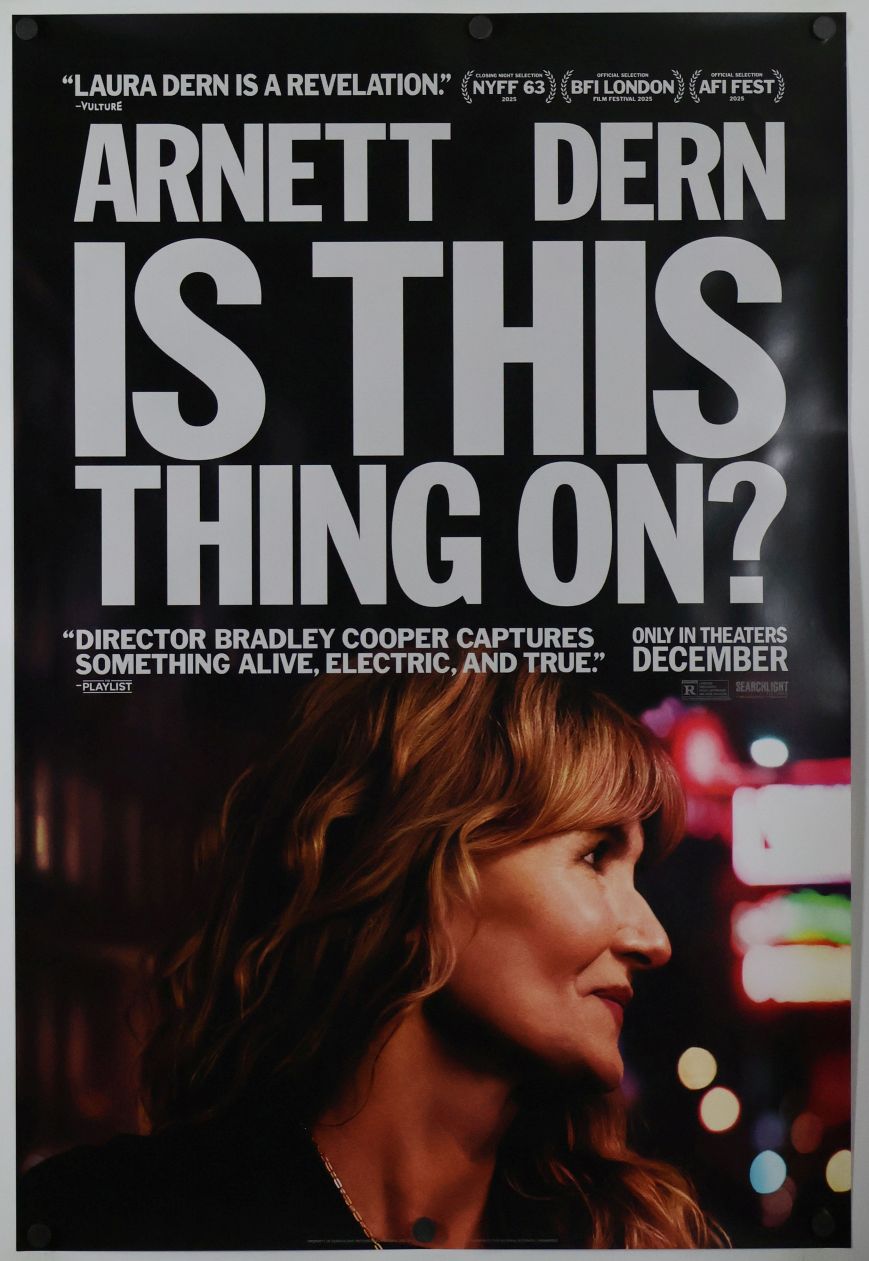 Is This Thing On? (2025) original theatrical movie poster - Style D