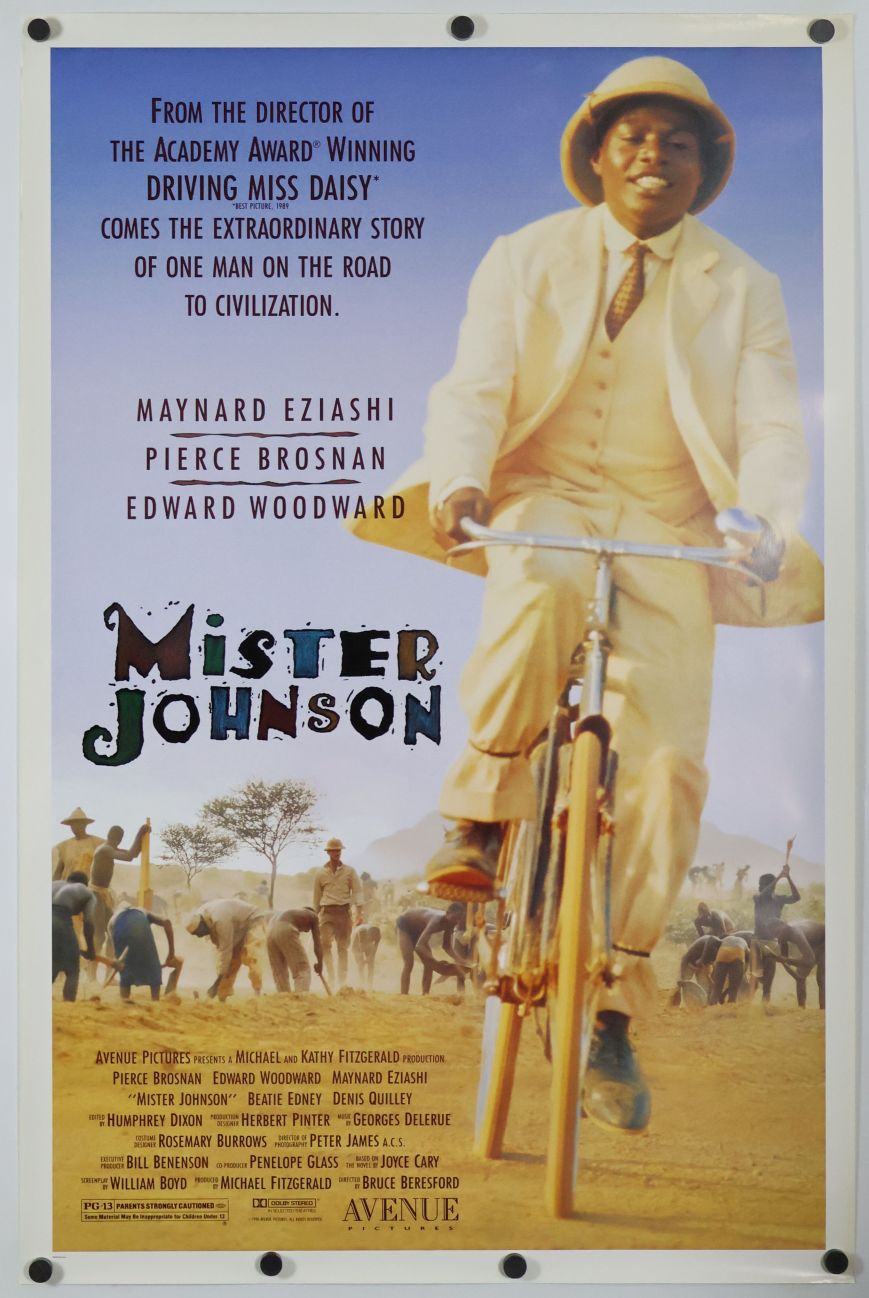 Mister Johnson (1991) original theatrical movie poster - Final