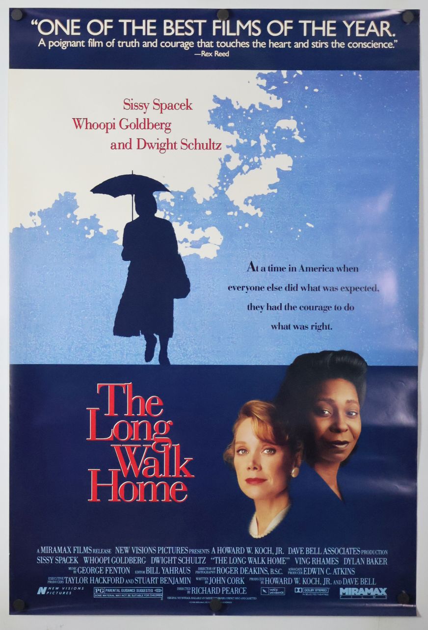 The Long Walk Home (1990) original theatrical movie poster - Review