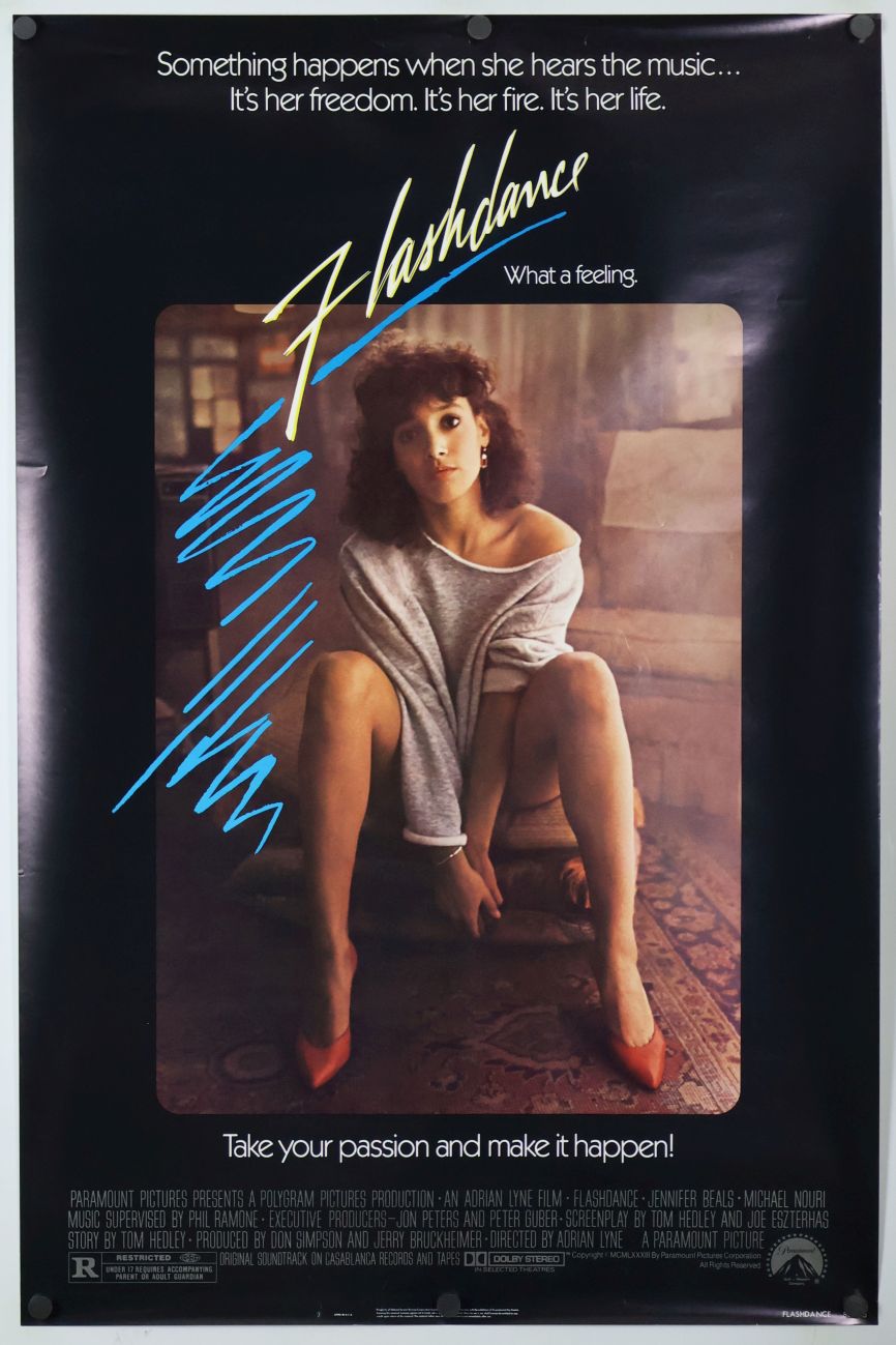 Flashdance (1983) original theatrical movie poster - Final