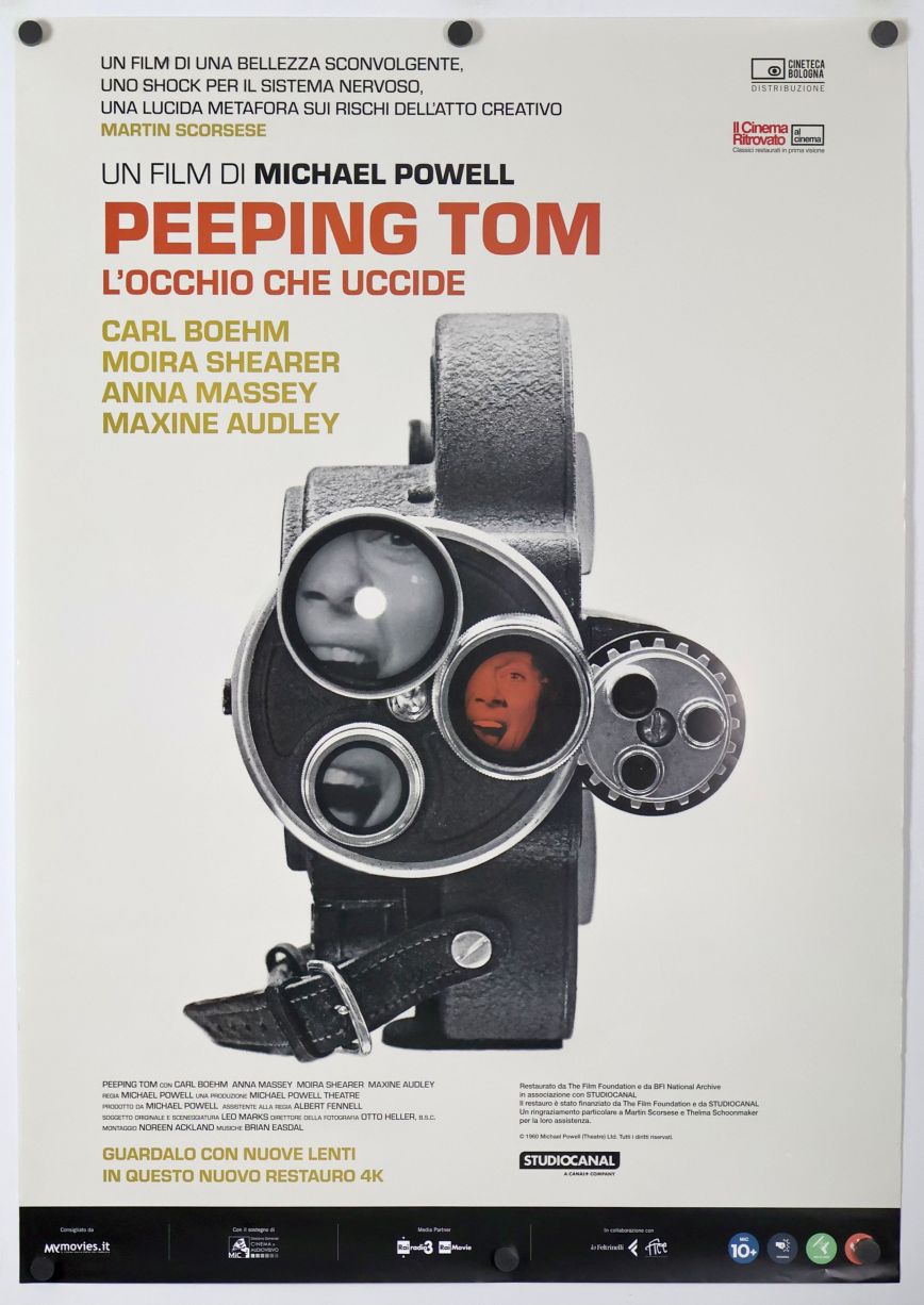 Peeping Tom (2025) original theatrical movie poster - Re-Release