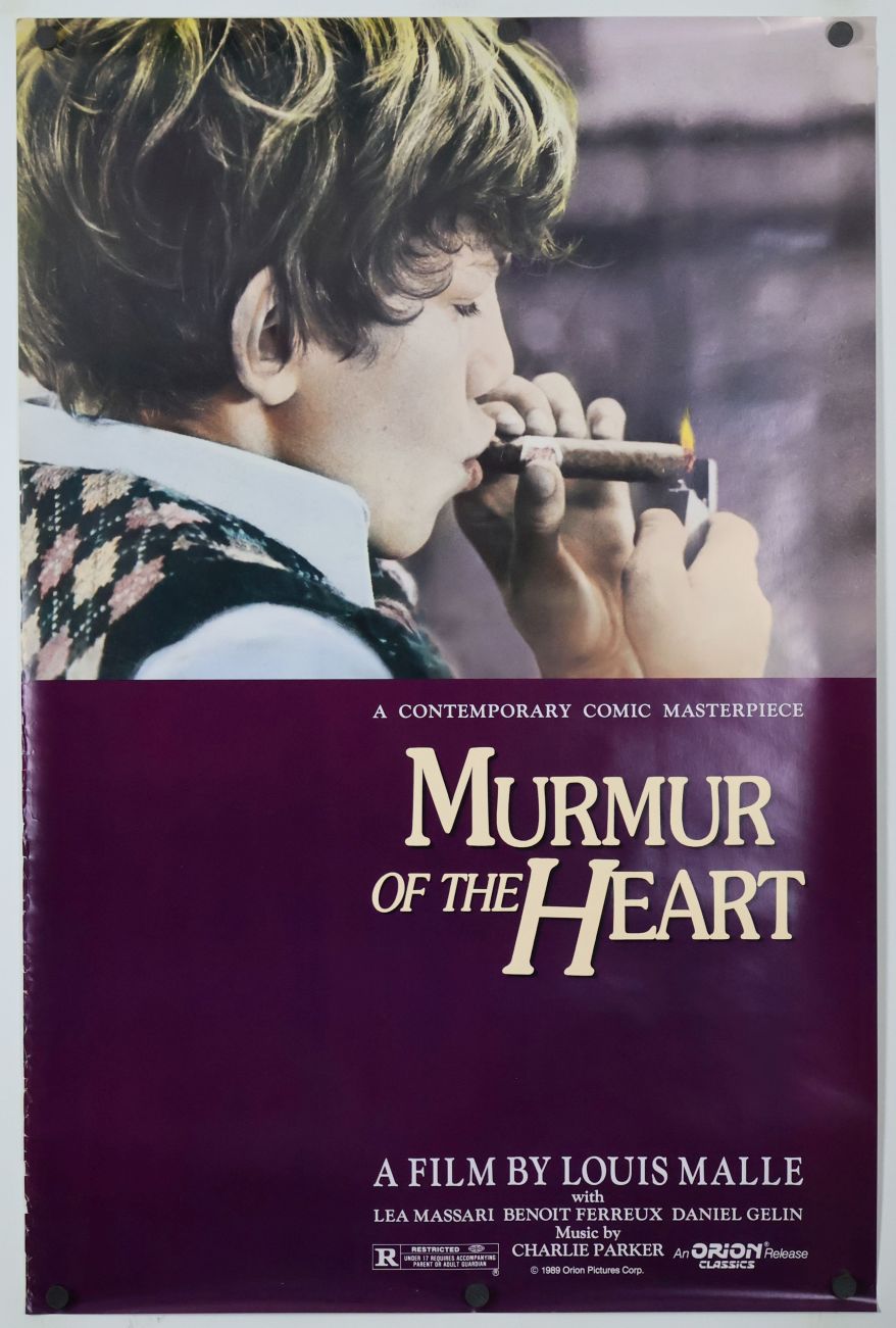 Murmur of the Heart (1989) original theatrical movie poster - Re-Release