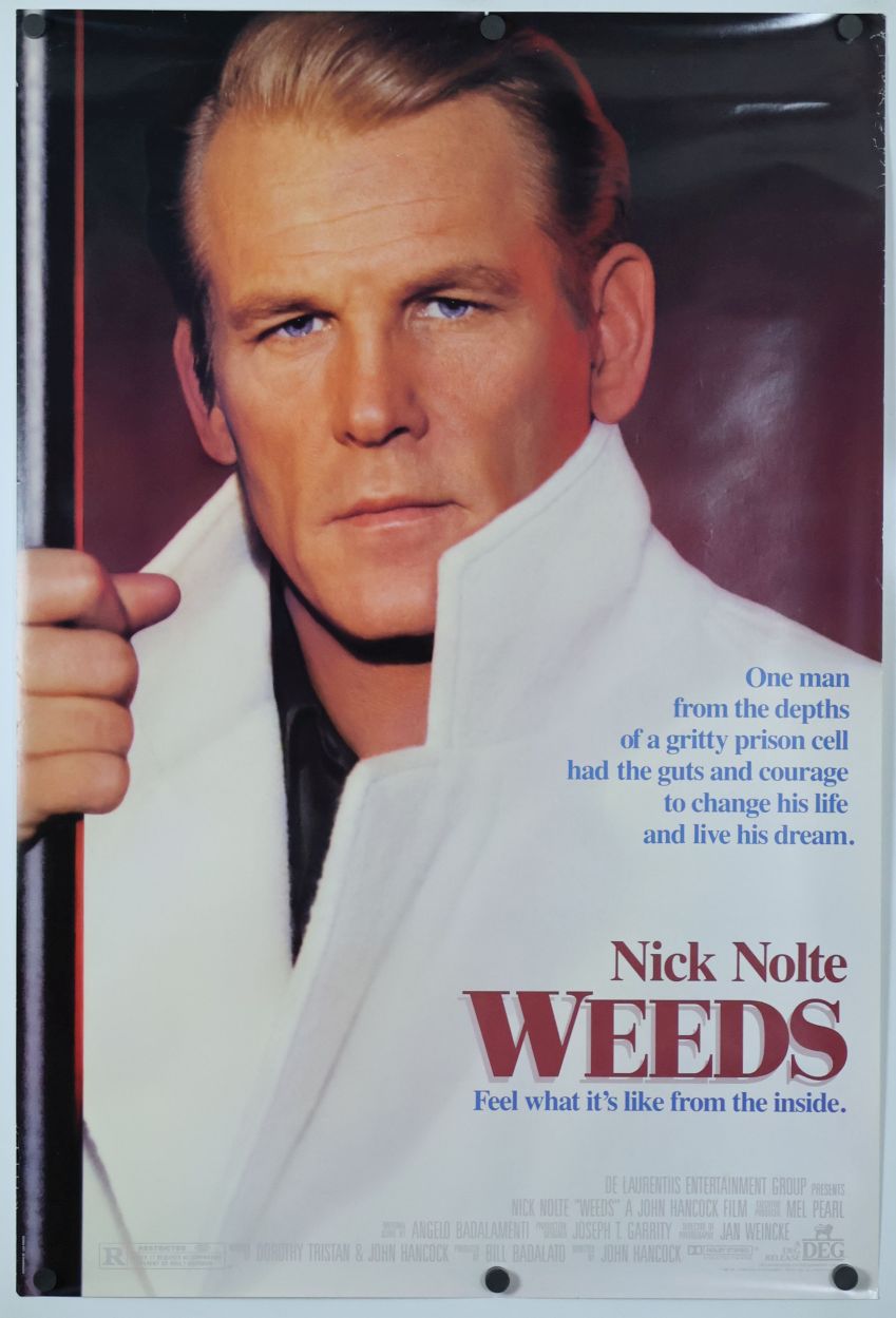 Weeds (1987) original theatrical movie poster - Final