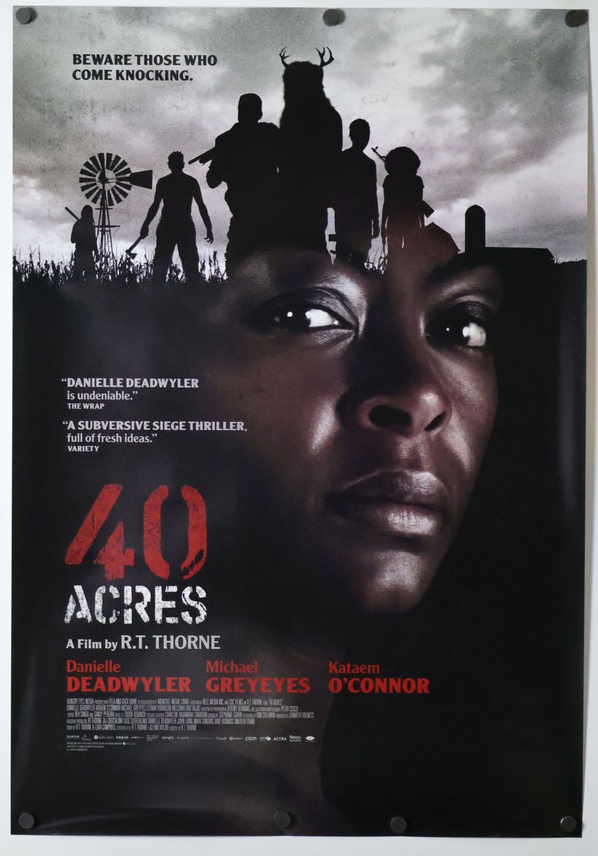 40 Acres (2024) original theatrical movie poster - Final