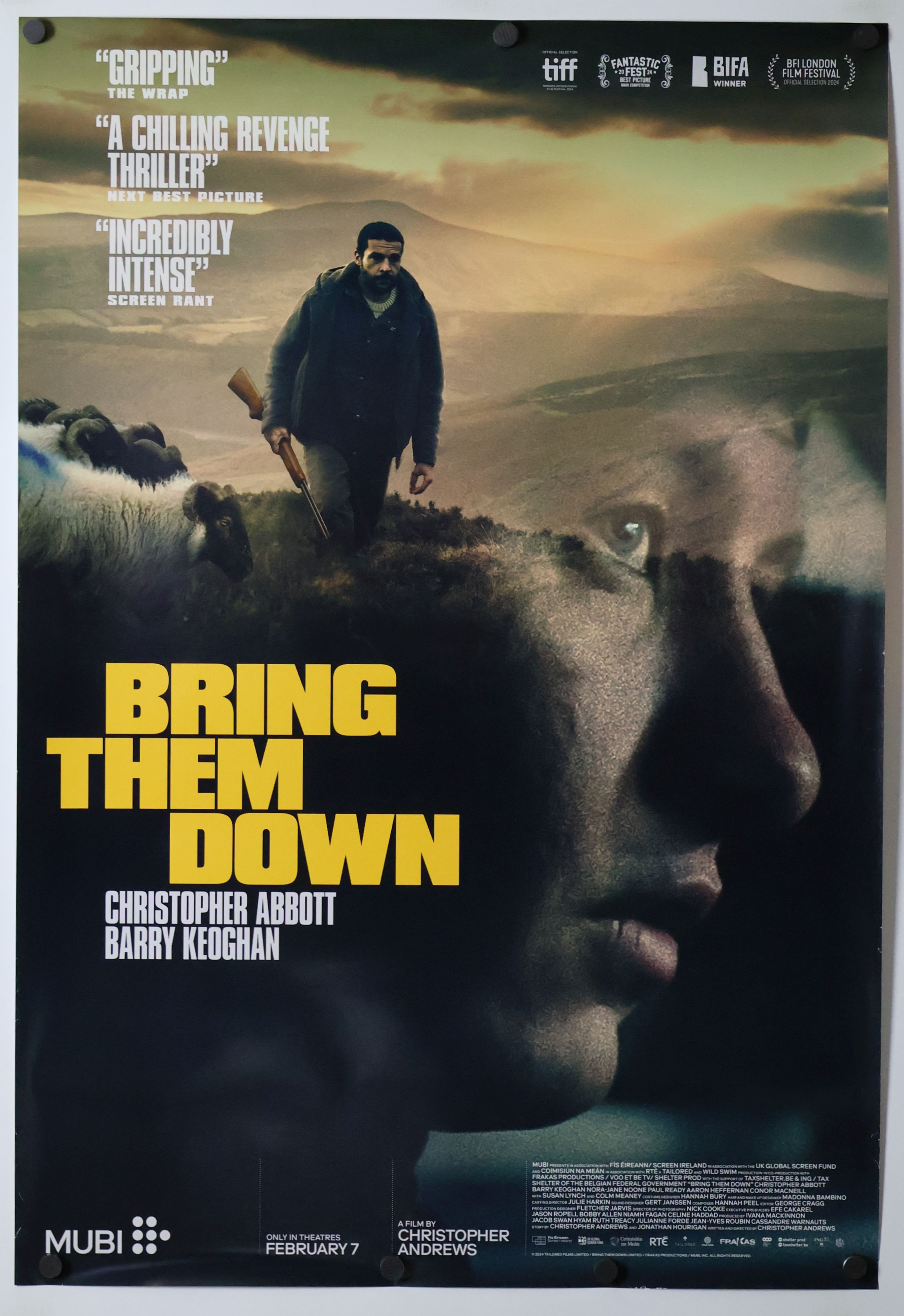Bring Them Down (2024) original theatrical movie poster - Final