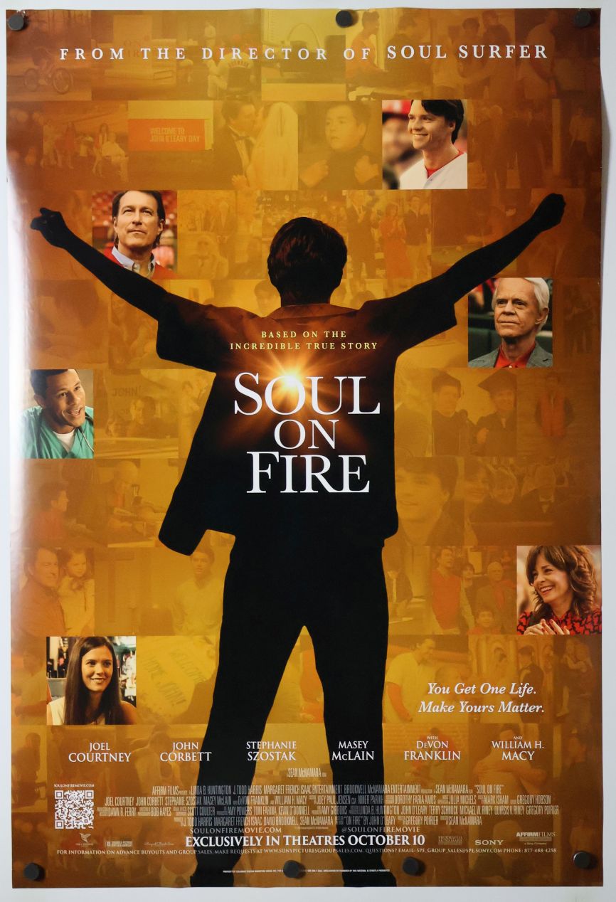 Soul on Fire (2025) original theatrical movie poster - Final