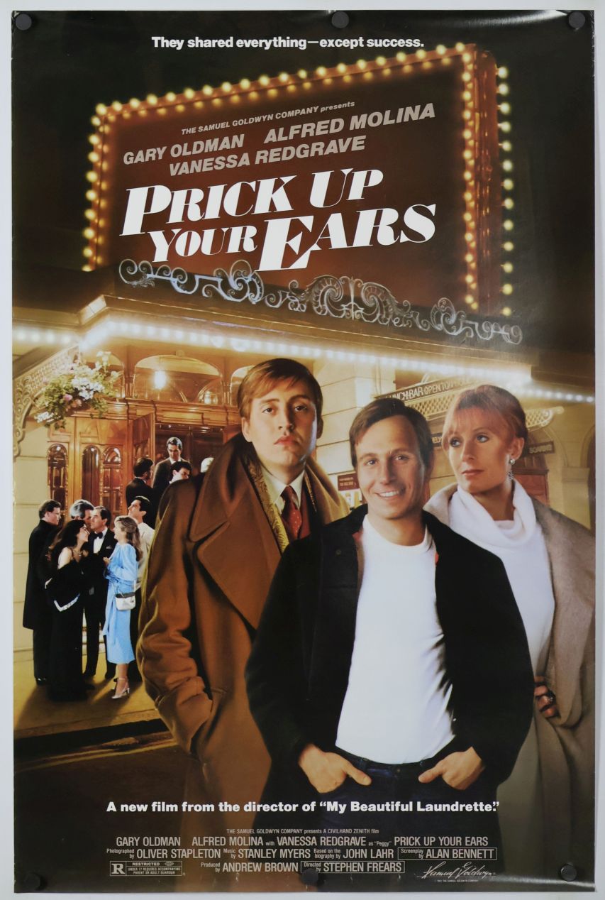 Prick Up Your Ears (1987) original theatrical movie poster - Final