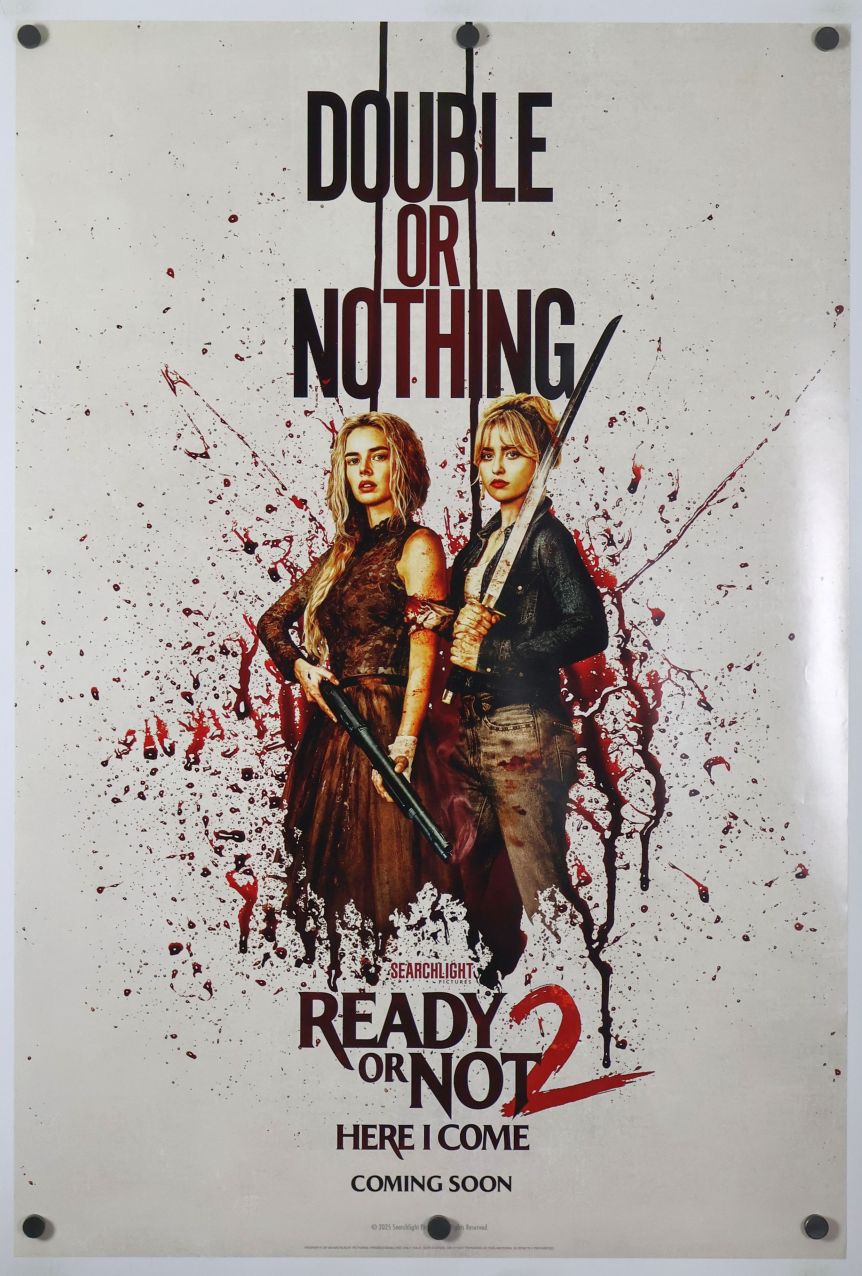 Ready or Not Sequel (2026) original theatrical movie poster - International Advance