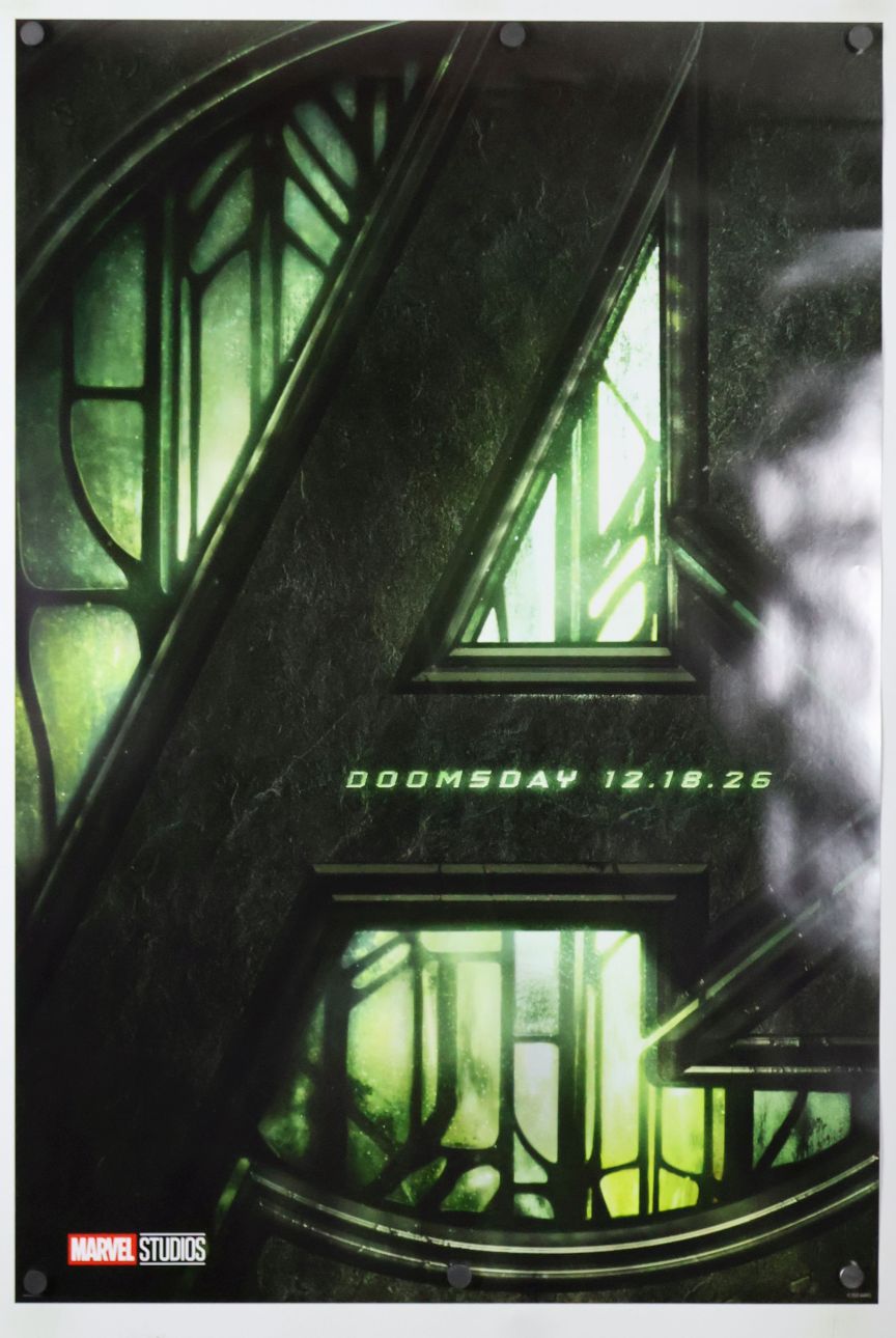 Avengers: Doomsday (2026) original theatrical movie poster - Advance