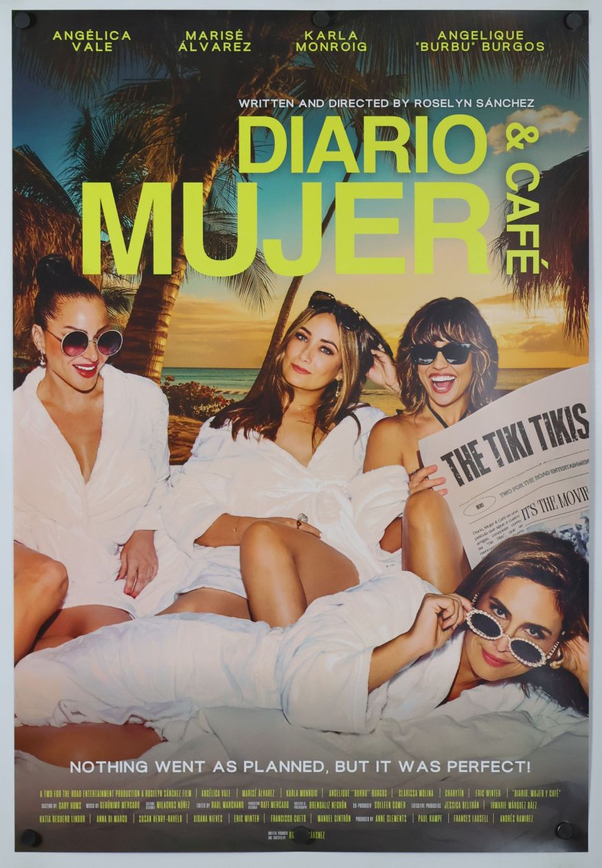 Diario, Mujer & Cafe (2025) original theatrical movie poster - Final