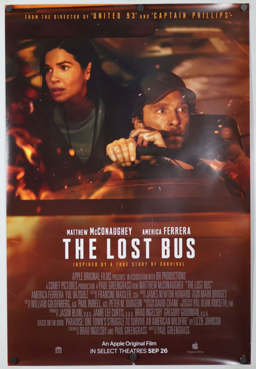 The Lost Bus (2025) original theatrical movie poster - Final