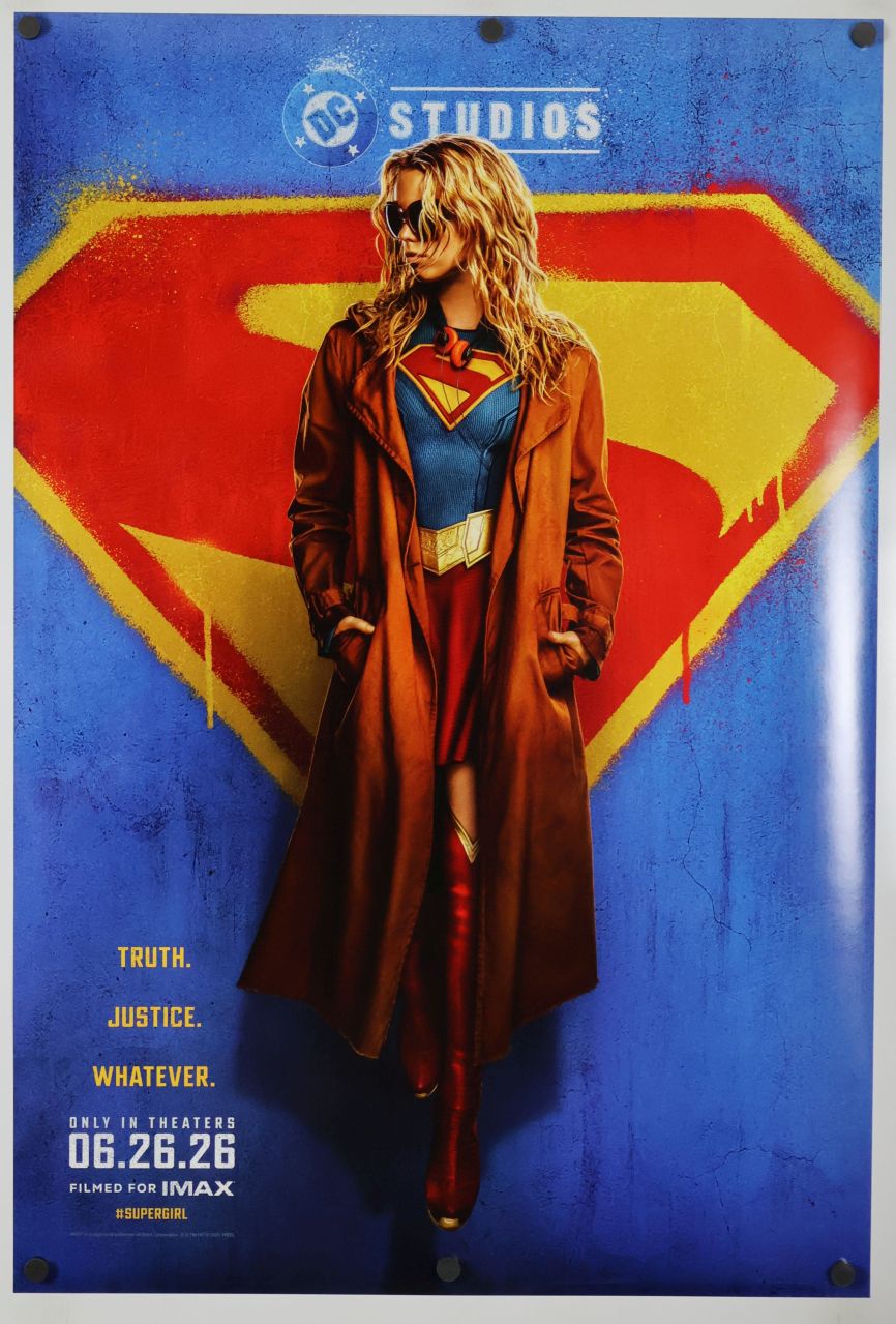 Supergirl: Woman of Tomorrow (2026) original theatrical movie poster - Advance