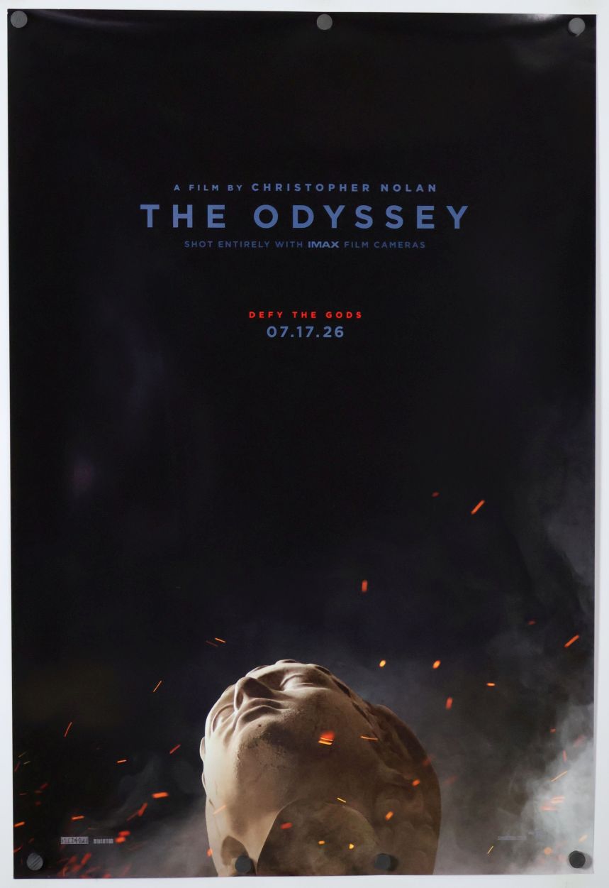 The Odyssey (2026) original theatrical movie poster - Final