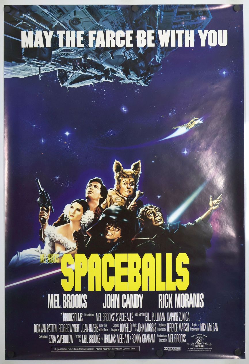 Spaceballs (1987) original theatrical movie poster - International