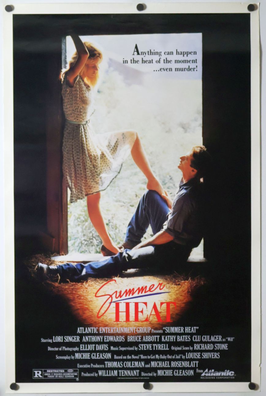 Summer Heat (1987) original theatrical movie poster - Final