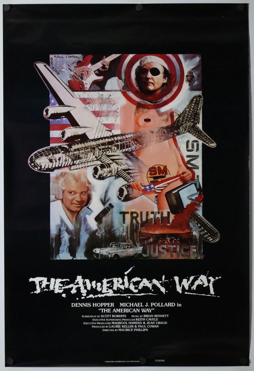 The American Way (1987) original theatrical movie poster - Final