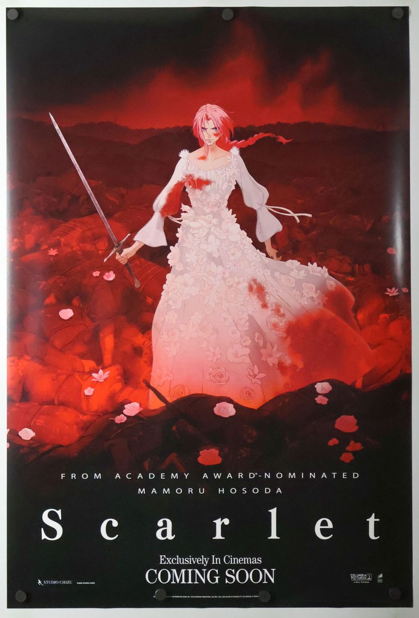 Scarlet (2026) original theatrical movie poster - International Advance