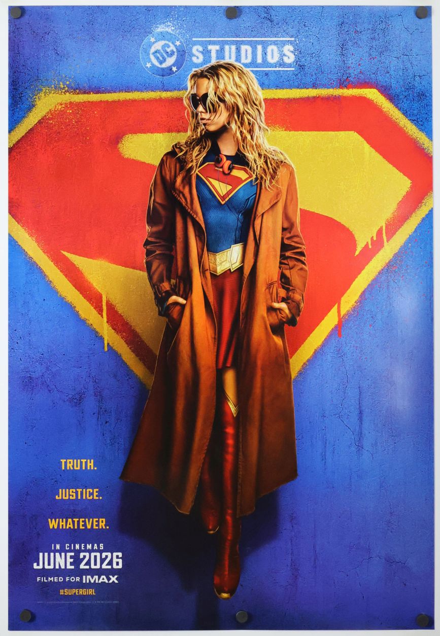 Supergirl: Woman of Tomorrow (2026) original theatrical movie poster - International Advance