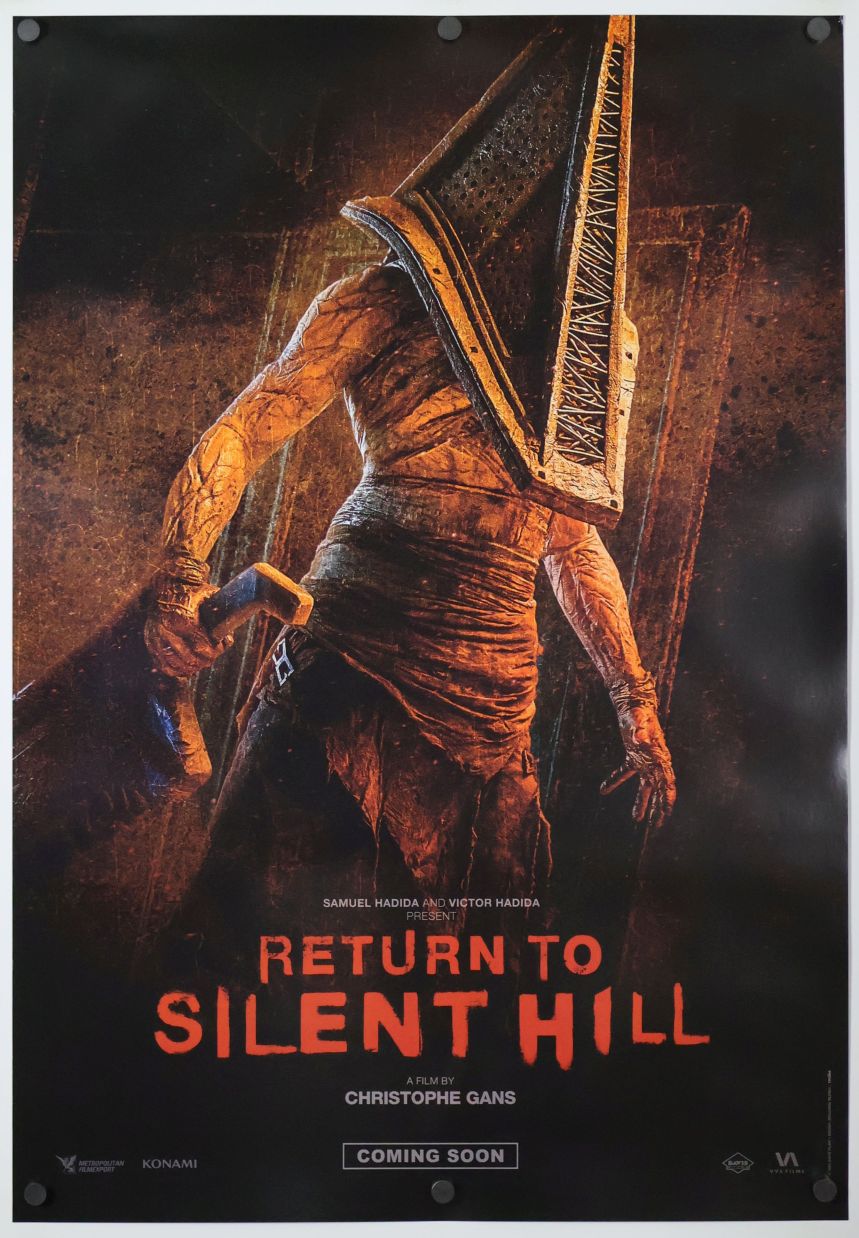Return to Silent Hill (2026) original theatrical movie poster - Advance