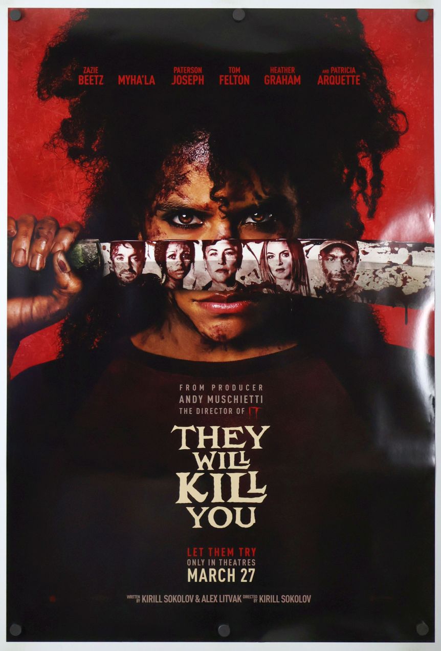 They Will Kill You (2026) original theatrical movie poster - Advance