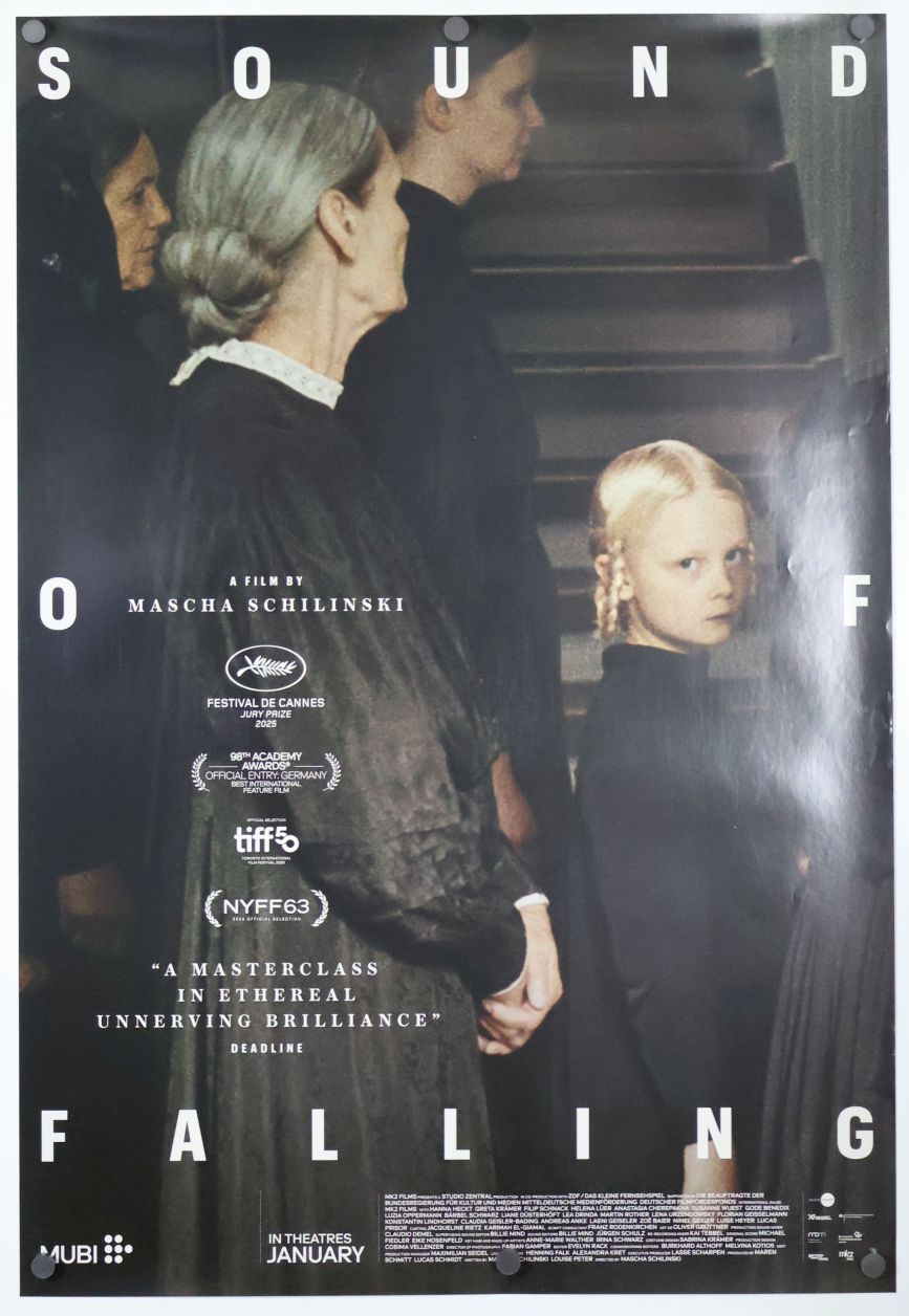 Sound of Falling (2025) original theatrical movie poster - Final