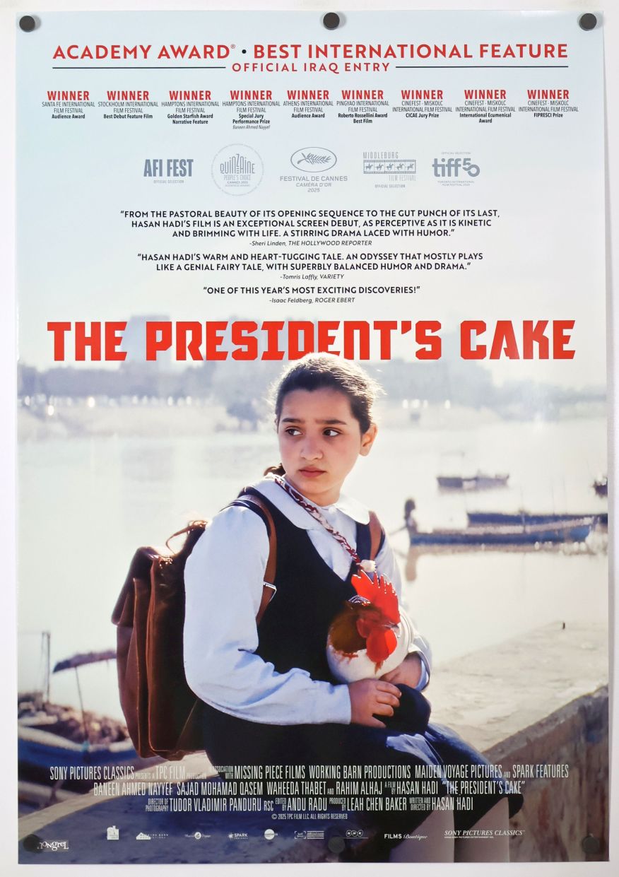 The President's Cake (2025) original theatrical movie poster - Final