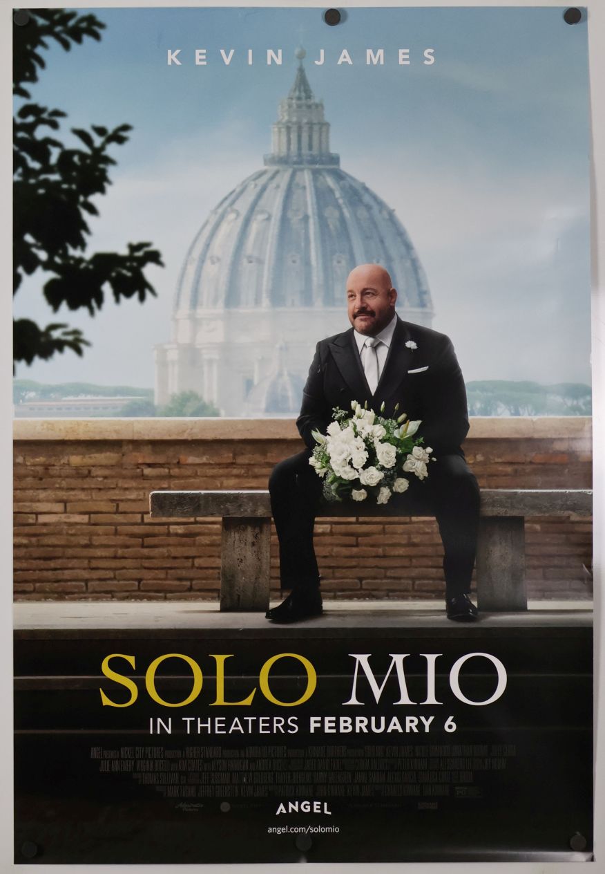Solo Mio (2026) original theatrical movie poster - Final