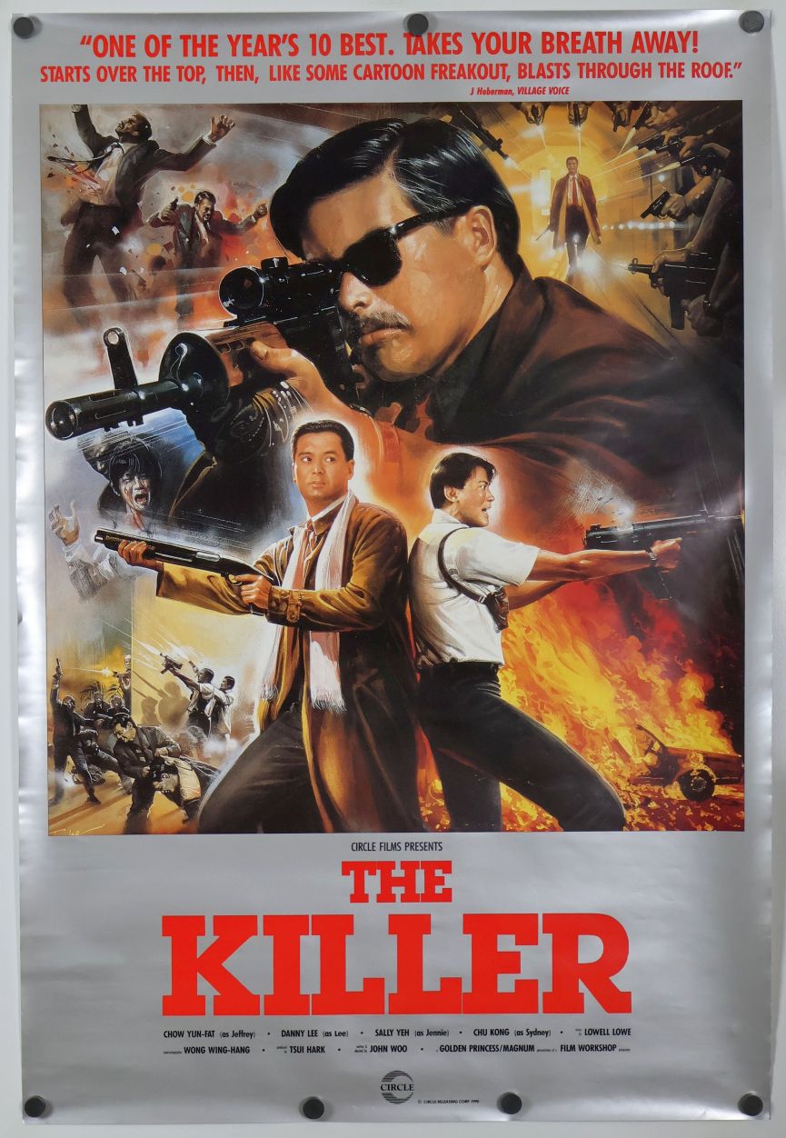 The Killer (1990) original theatrical movie poster - Final