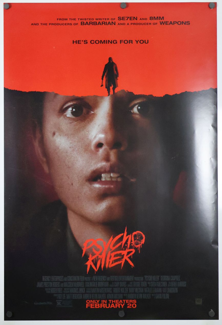 Psycho Killer (2026) original theatrical movie poster - Final