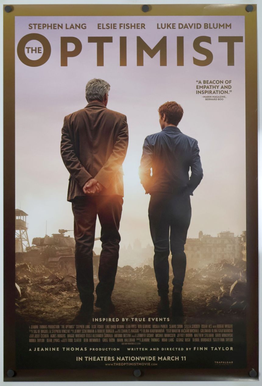 Optimist, The (2026) original theatrical movie poster - Final