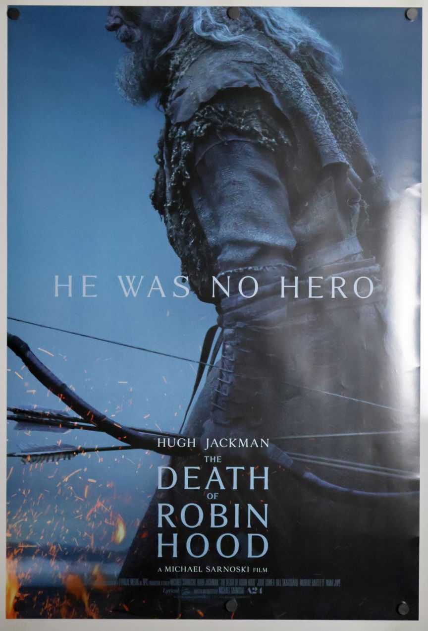 The Death of Robin Hood (2026) original theatrical movie poster - Advance