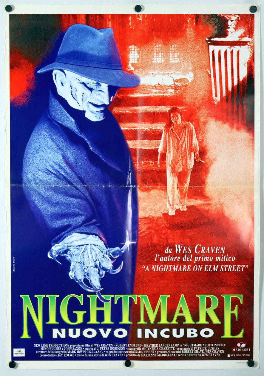 New Nightmare (1995) original theatrical movie poster - Final