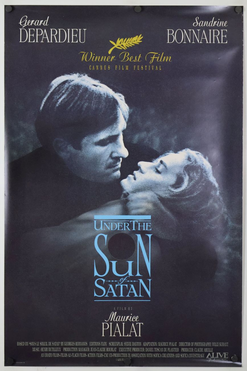 Under the Sun of Satan (1989) original theatrical movie poster - Final