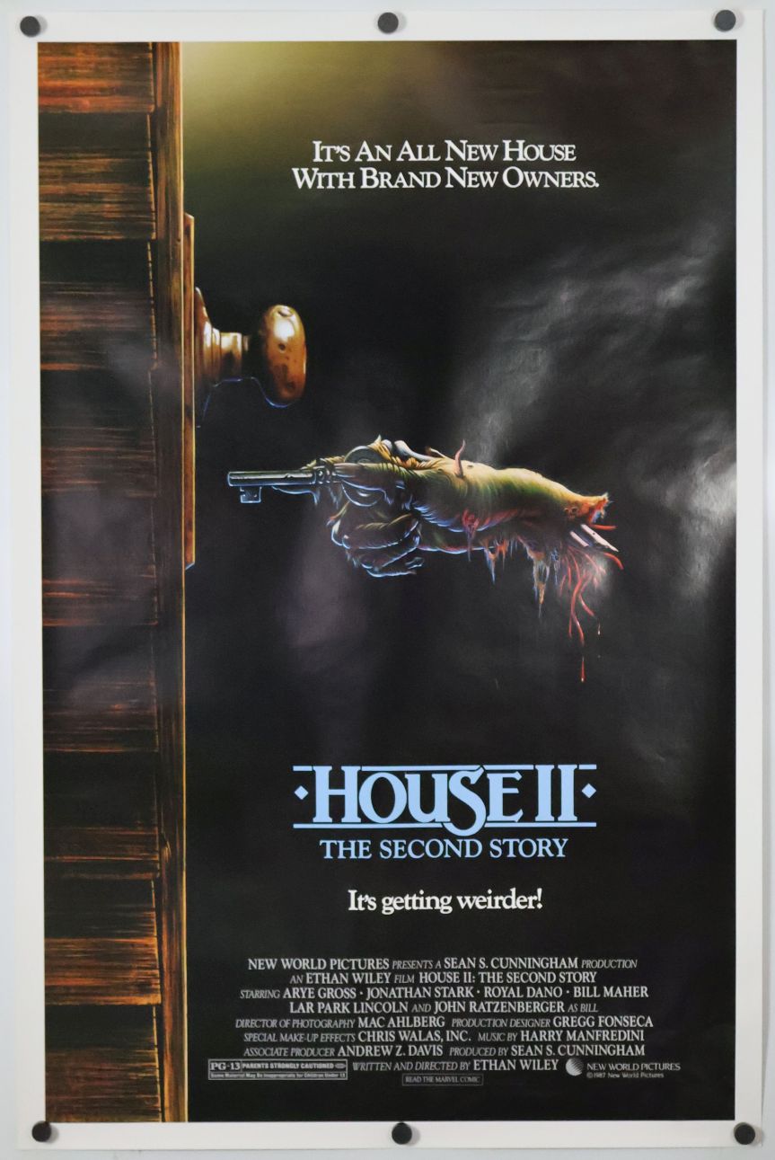 House II: The Second Story (1987) original theatrical movie poster - Final