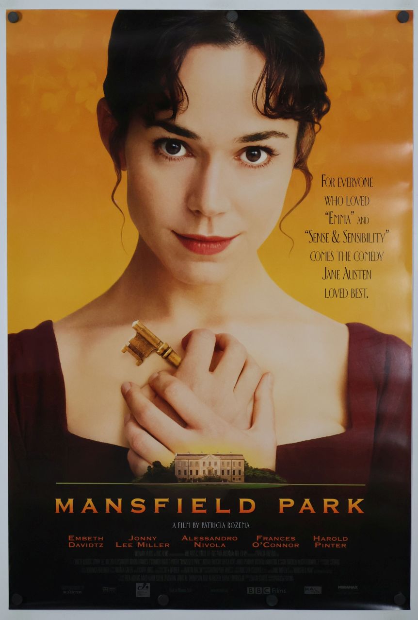 Mansfield Park (1999) original theatrical movie poster - Final