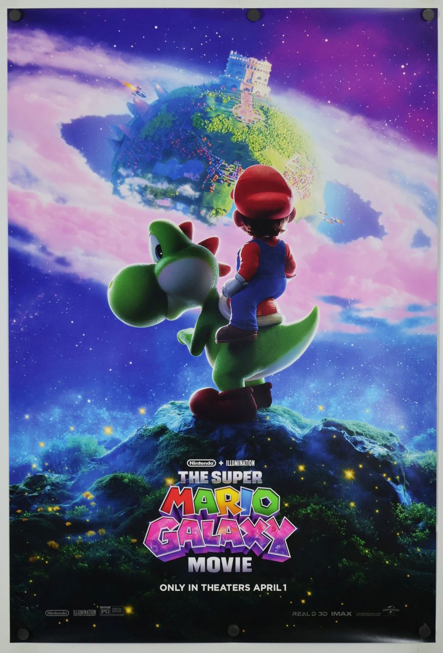 The Super Mario Bros. Movie Sequel (2026) original theatrical movie poster - Advance Style D