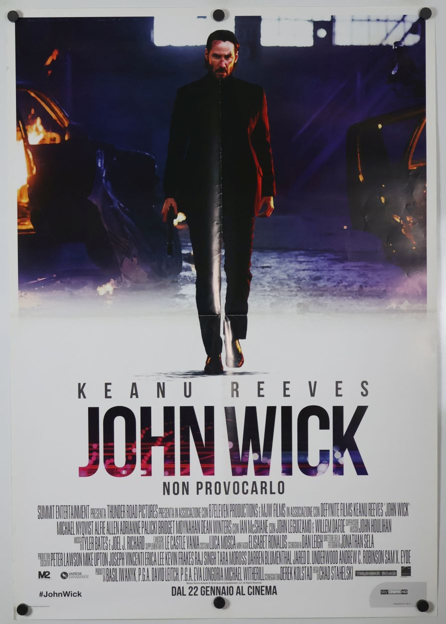 John Wick (2015) original theatrical movie poster - Final