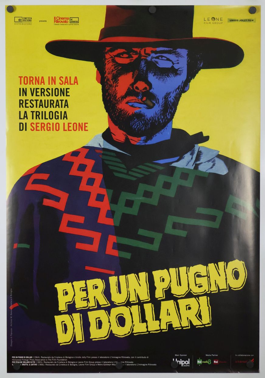 A Fistful of Dollars (2021) original theatrical movie poster - Re-Release