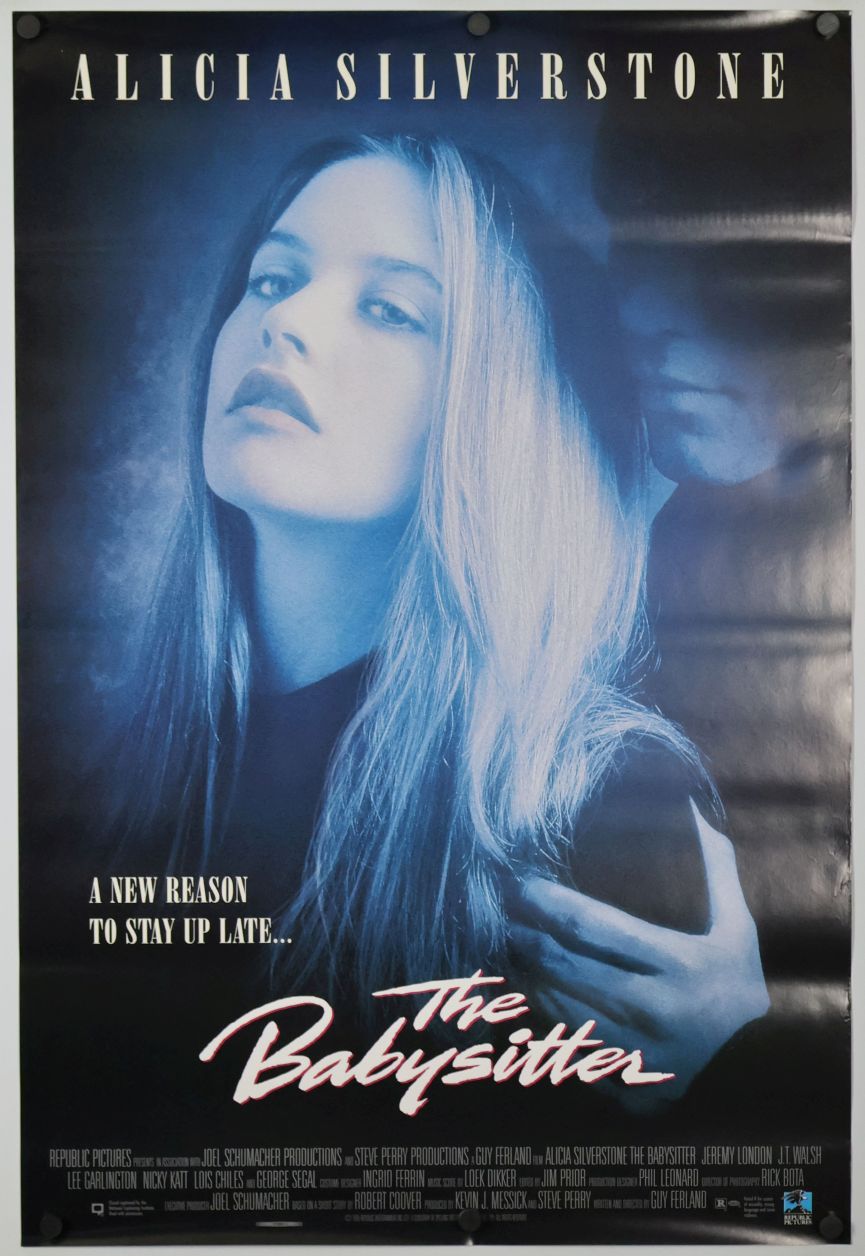 The Babysitter (1995) original theatrical movie poster - Video