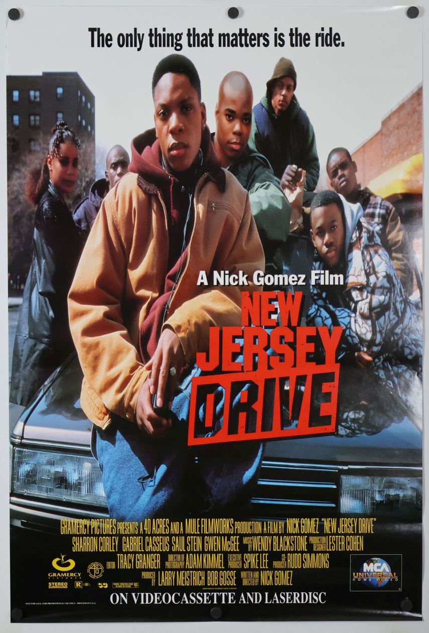 New Jersey Drive (1995) original theatrical movie poster - Video