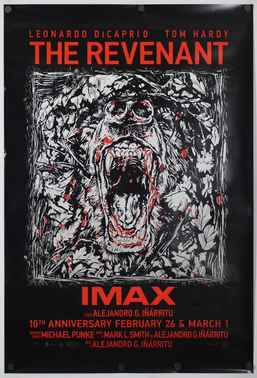 The Revenant (2026) original theatrical movie poster - Rerelease IMAX