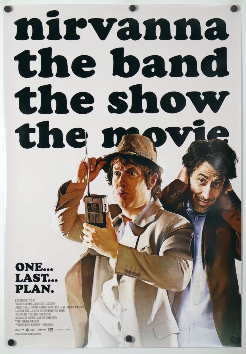 Nirvanna the Band the Show the Movie (2025) original theatrical movie poster - Style A