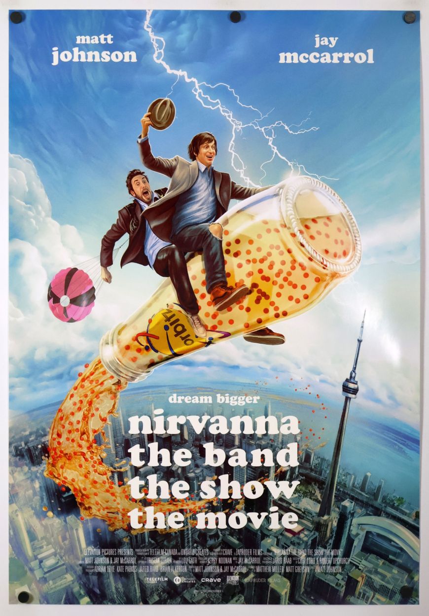Nirvanna the Band the Show the Movie (2025) original theatrical movie poster - Style B