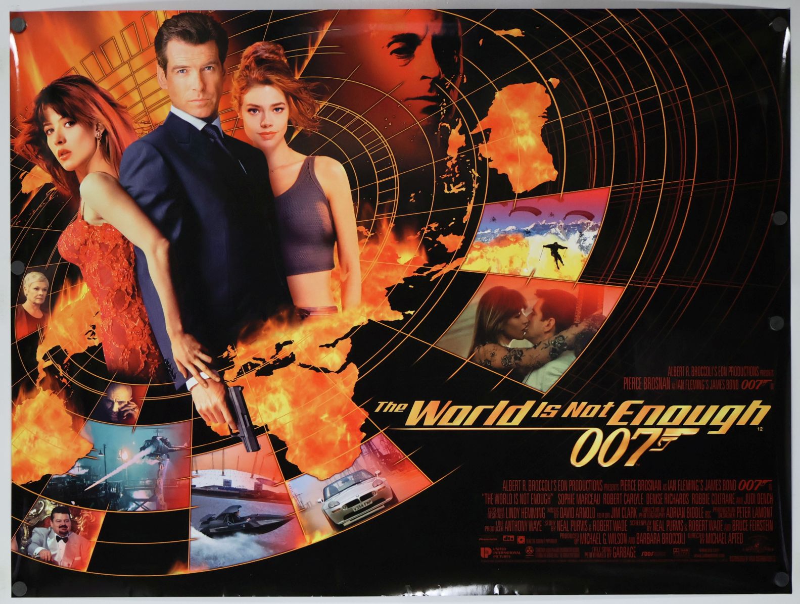The World Is Not Enough (1999) original theatrical movie poster - Final