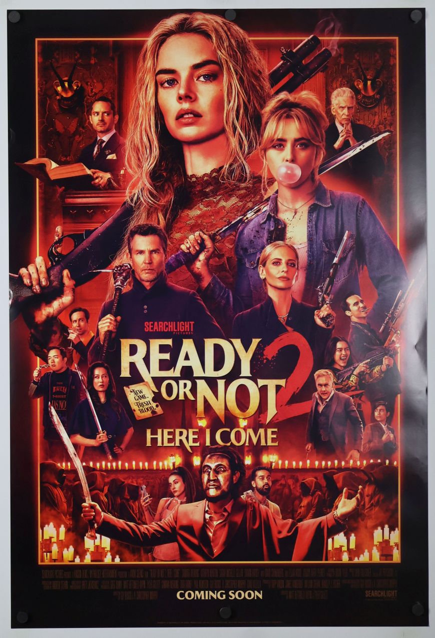 Ready or Not Sequel (2026) original theatrical movie poster - International Final