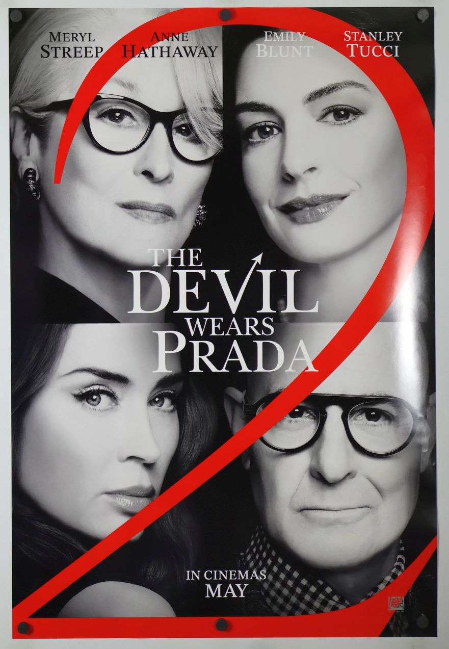 The Devil Wears Prada 2 (2026) original theatrical movie poster - International Advance B