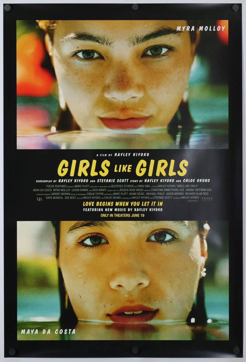 Girls Like Girls (2026) original theatrical movie poster - Final