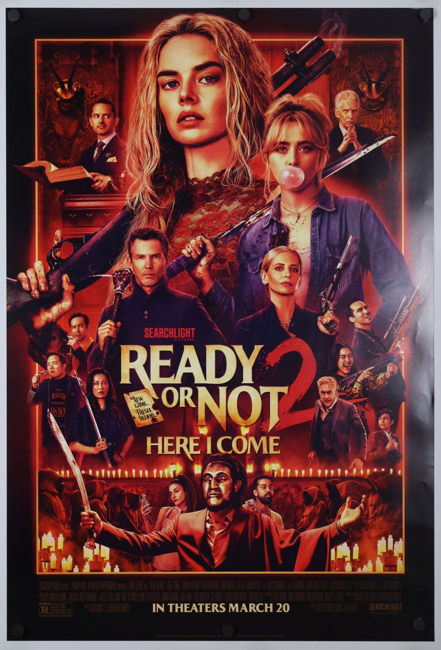 Ready or Not Sequel (2026) original theatrical movie poster - Final