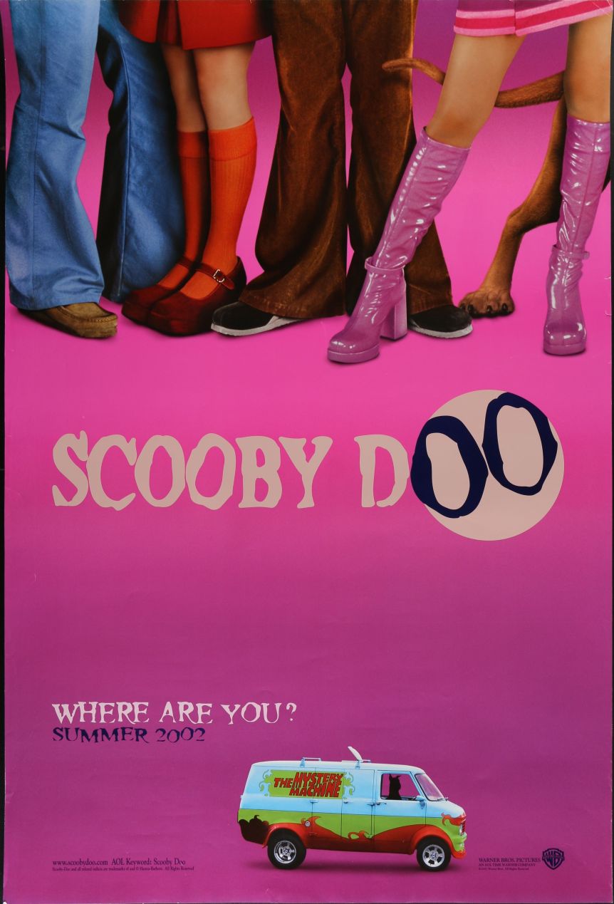 Scooby-Doo (2002) original theatrical movie poster - International Advance